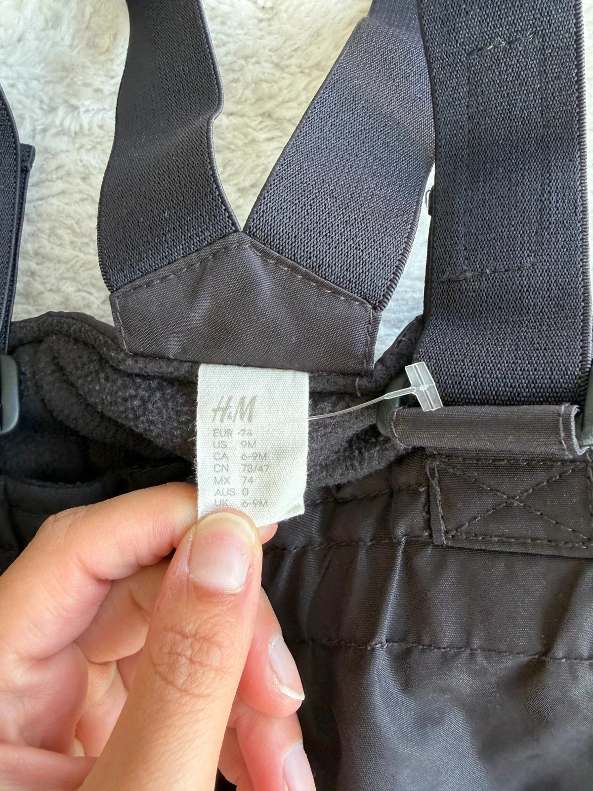 Pantalón de esquí negro H&M 74 – photo 2